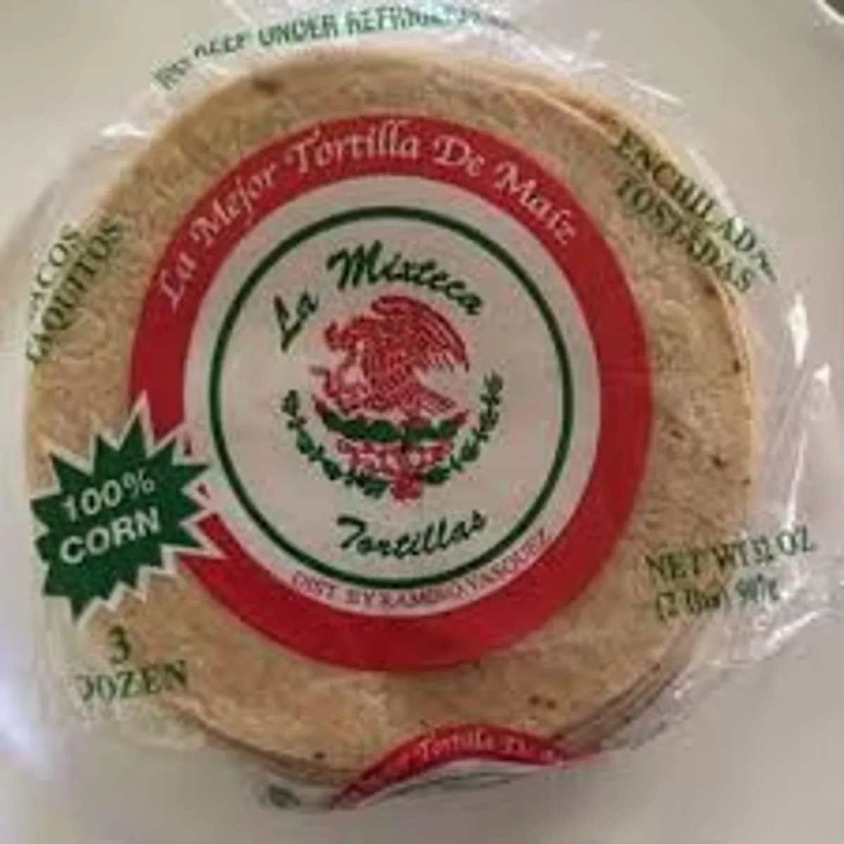 LA MIXETCA CORN TORTILLA 80ct